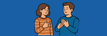 illustration of BSL learners