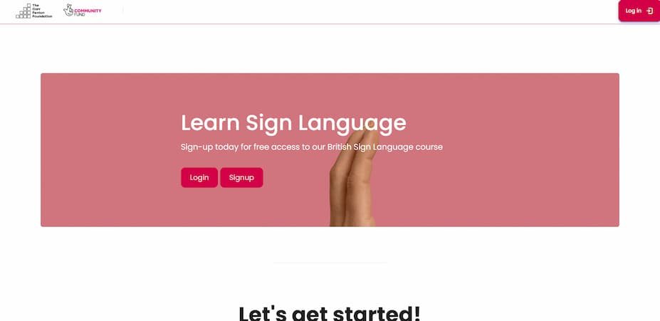 bsl handshape for the letter r