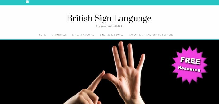 bsl hand shape for the letter a